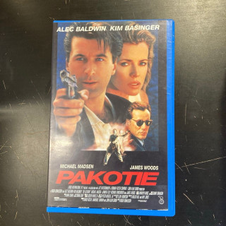 Pakotie (1993) VHS (VG+/VG+) -toiminta-